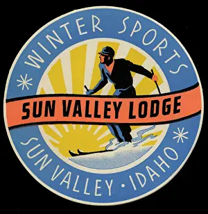 20th Century Style Prints: Winter Sports