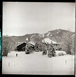 Wintry Mountain Slandscape Photo