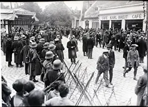 Wire Prints: Wire Barrier At Review Of Militia