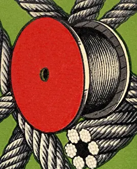 Illustration And Pain Prints: Wire Cord