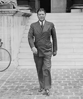 Wisconsin Senator Robert La Follette in Paris