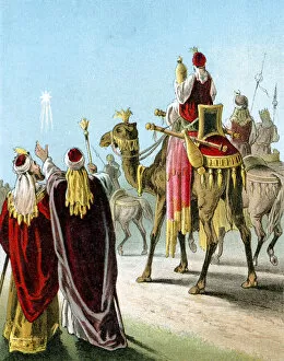 People Traveling Collection: Wise men of the East
