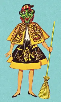 Witch Prints: Witch costume