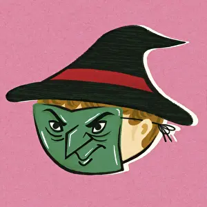 Scary Prints: Witch Costume