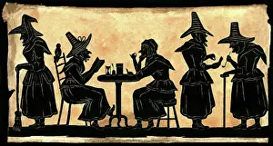 Witches Prints: Five Witches