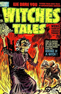 Flames Prints: Witches Tales #16 Revenge of a Witch!