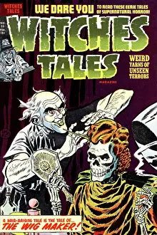 Skeleton Prints: Witches Tales #23 The Wig Maker!