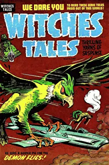 Witches Tales #28 Demon Flies!