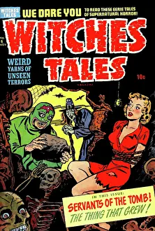 Skeleton Prints: Witches Tales #6 Servants of the Tomb!