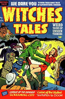 Monsters Prints: Witches Tales #7