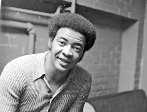 Bill Withers Portrait Backstage In LA