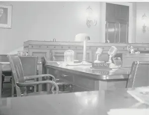 Bureaucracy Prints: Empty Witness Seat