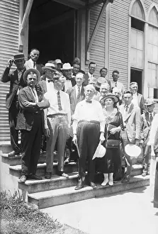 Dayton Prints: W.J. Bryan on Church Steps