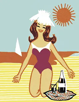 Woman on the Beach