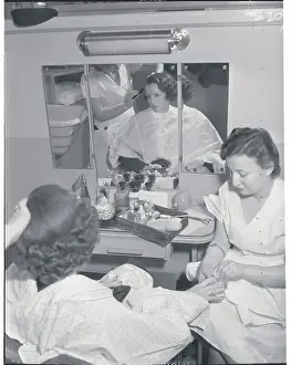 Similarity Prints: Woman in Beauty Parlor