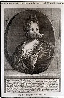 Woman with Boarlike Snout