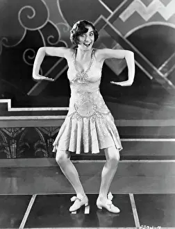 Burlesque Prints: Woman Burlesque Contortionist In Pose
