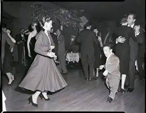 Little People Prints: Woman Dancing with Little Person
