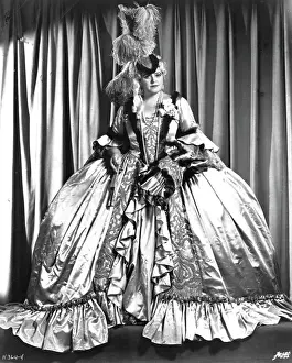 Woman Dressed In Ball Gown