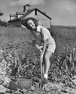 Woman, farmer