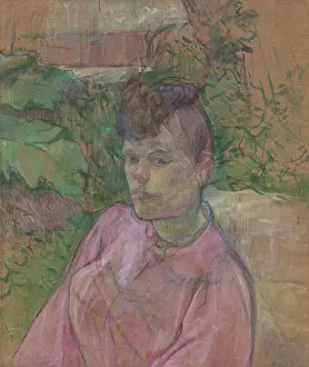 Lautrec Prints: Woman In The Garden Of Monsieur Forest