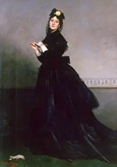The Woman with the Glove by Charles Emile Auguste Carolus-Duran
