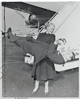 Woman Holding Man