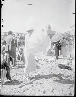 Woman Holding an Umbrella