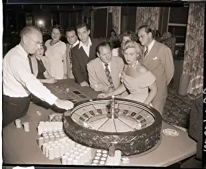 Nevada Prints: Woman Looking Hypnotic While Gambling