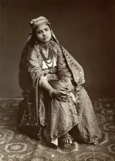 Albumen Print Prints: Woman of the Middle East