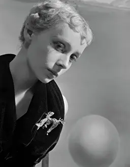 Woman Modeling Jewelry Designed by Salvador Dali
