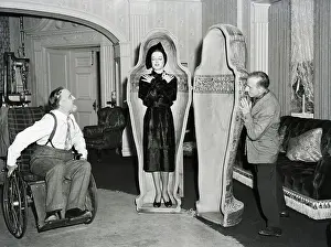 Wheelchair Prints: Woman Placed In Mummy Casket