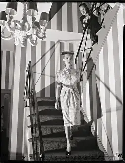 Posture Prints: Woman Practicing Good Posture