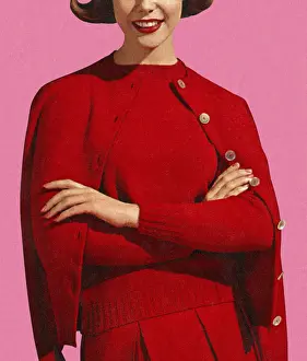 Pop A Prints: Woman in Red