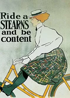 What's New: Woman riding a bicycle
