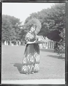 Newport Prints: Woman Selling Souvenirs