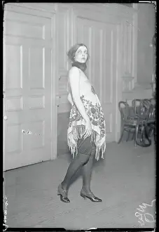 Woman Showing Off Her Legs