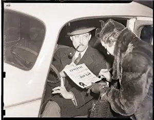 New Years Eve Prints: Woman Signs No Back Seat Driving Pledge