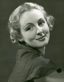 Woman smiling