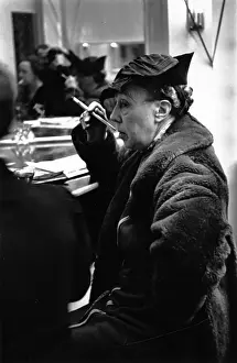 Clubs And Societies Prints: Woman Smoking