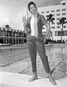 Woman Smoking Cigerette