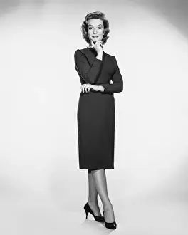 Businesswoman Prints: Woman standing and posing