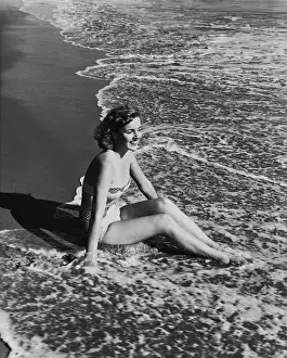 Bikini Prints: Woman in Surf