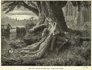 Woman Swooning Over Man