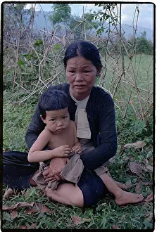 Woman Tagged as a Viet Cong Supporter