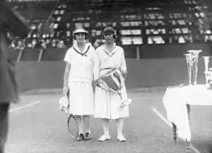 Woman Tennis Players of 1920's
