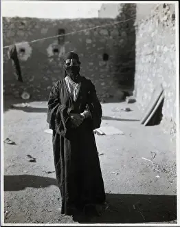 Veil Prints: Woman in Traditional Dress- Full Length