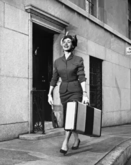 Woman traveling