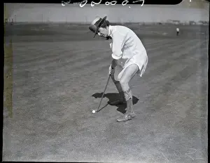 Woman Wearing No Pants While Playing Golf