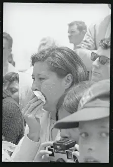 Woman Weeping Over Robert Kennedy